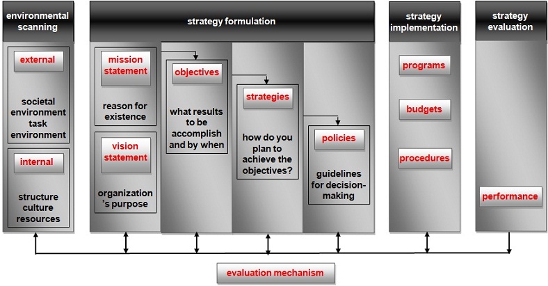 Figure 3: the strategic management model